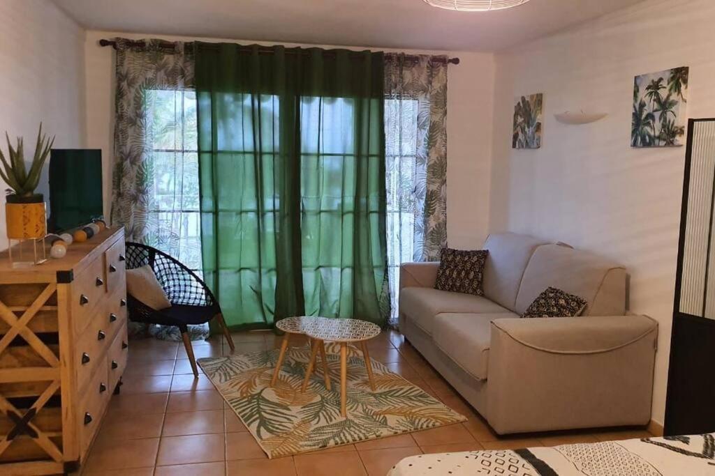 Studio Cosy, Vue Sur Mer Villages Vacances Sainte Anne Cheques Vacances Acceptes Eksteriør billede